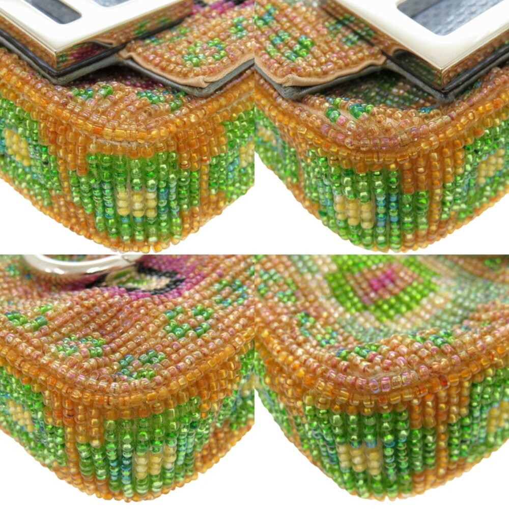 Fendi Nano Baguette Beads Multicolor Shoulder Bag 0481FENDI - Picture 11 of 11